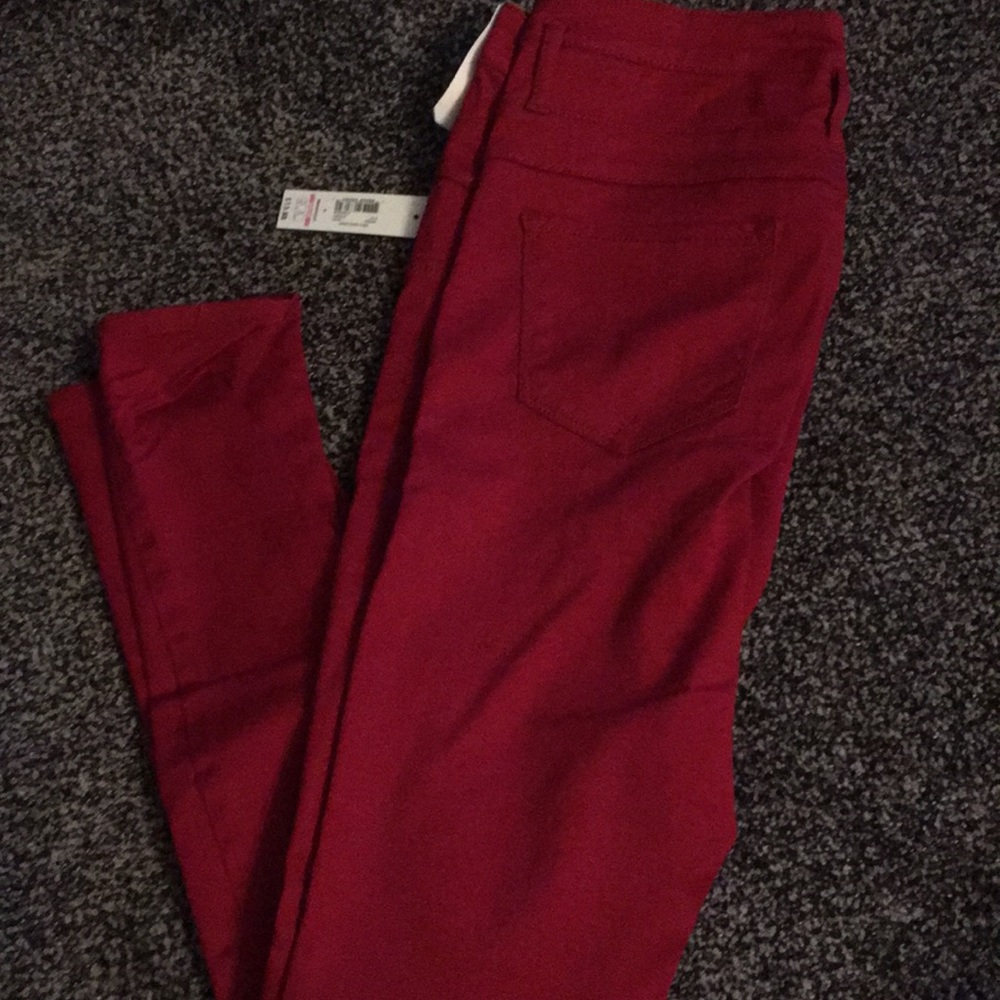 Red pants